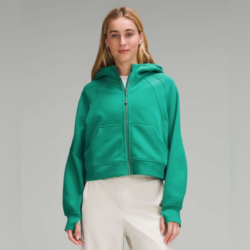 Lululemon Scuba Oversized Full-Zip Hoodie | Cascadia Green